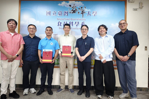 越南芽莊大學（Nha Trang University）食品學院副院長 Assoc. Prof. Dr. HUYNH NGUYEN DUY BAO 與講師 Mr. Luong Dinh Duy 蒞臨本系進行學術交流與設施參訪圖片